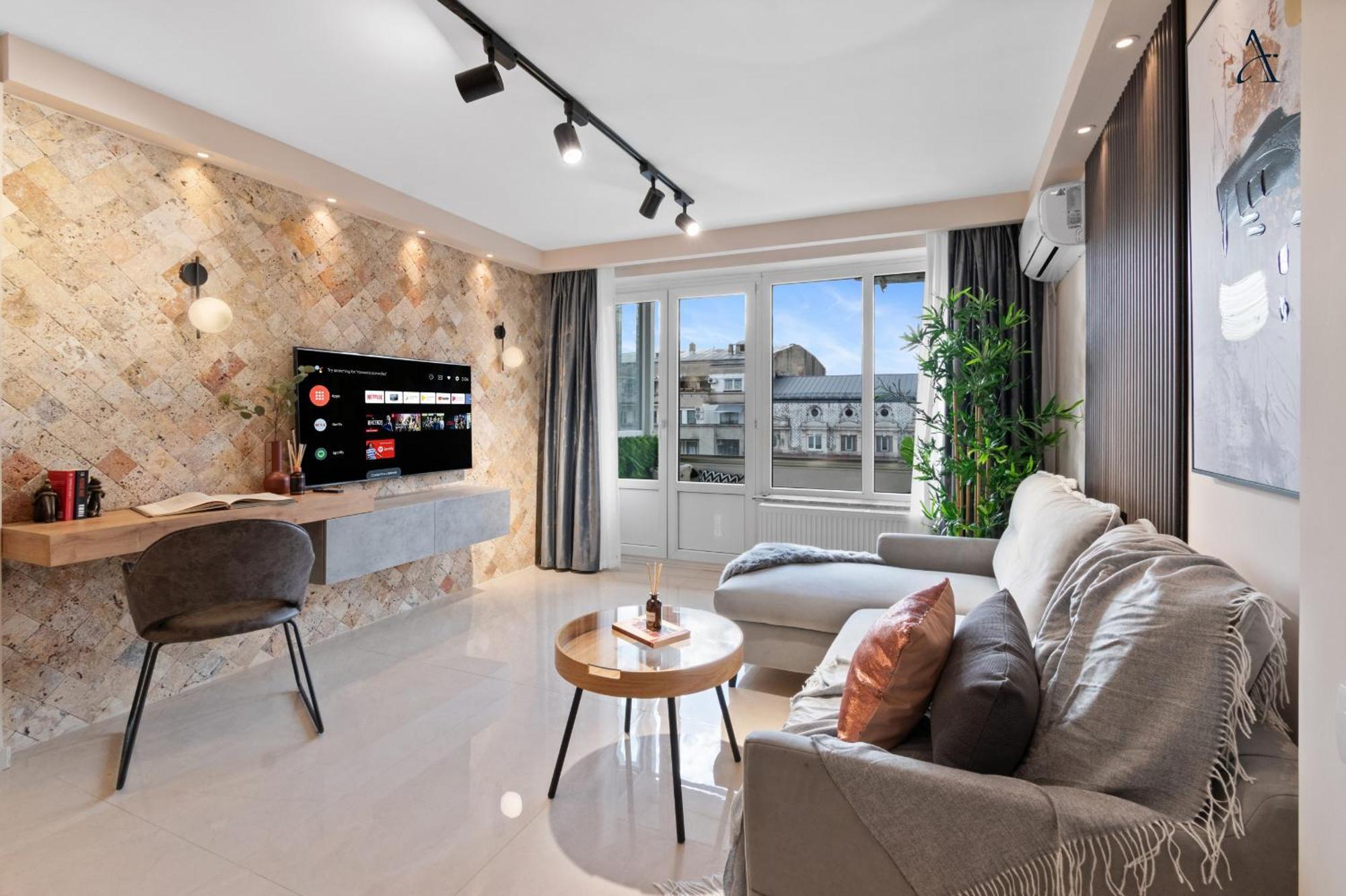 Rentforcomfort Penthouse Romana Bukarest Exterior foto